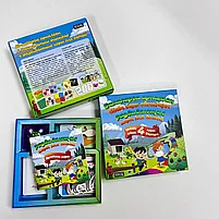 Настольная игра 4 развивающие игры для детей, фото 2