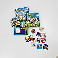 Настольная игра 4 развивающие игры для детей, фото 3