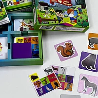Настольная игра 4 развивающие игры для детей, фото 4